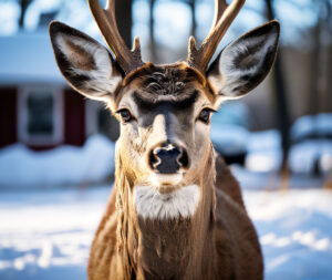 deer blank stare